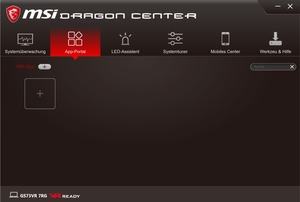 Die Software des MSI GS73VR 7RG Stealth Pro