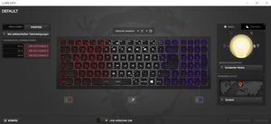 Die Software des MSI GS73VR 7RG Stealth Pro