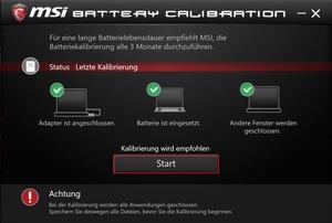 Die Software des MSI GS73VR 7RG Stealth Pro