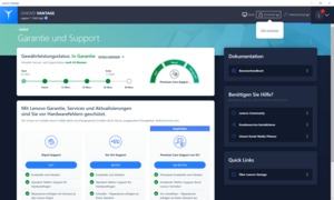 Die Software des Lenovo Legion 7