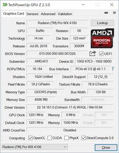 AMD Radeon Pro WX-Serie