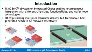 TSMC Ultra High Power Cooling Solution for 3D-ICs