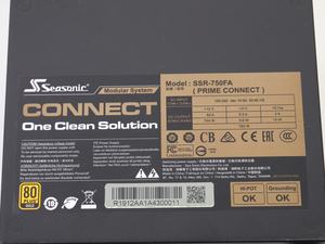 Seasonic Connect 750 Gold (SSR-750FA)
