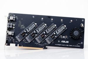 Western Digital WD_Black SN850 on ASUS Hyper M.2 X16 Gen4 Card