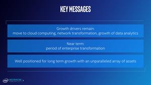 Präsentation zum Investoren Meeting von Intel im Q1 2017