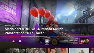 YouTube startet auf der Nintendo Switch