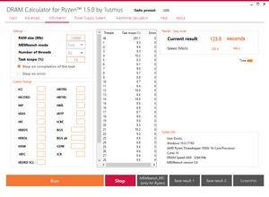 DRAM Calculator für Ryzen 1.5.0