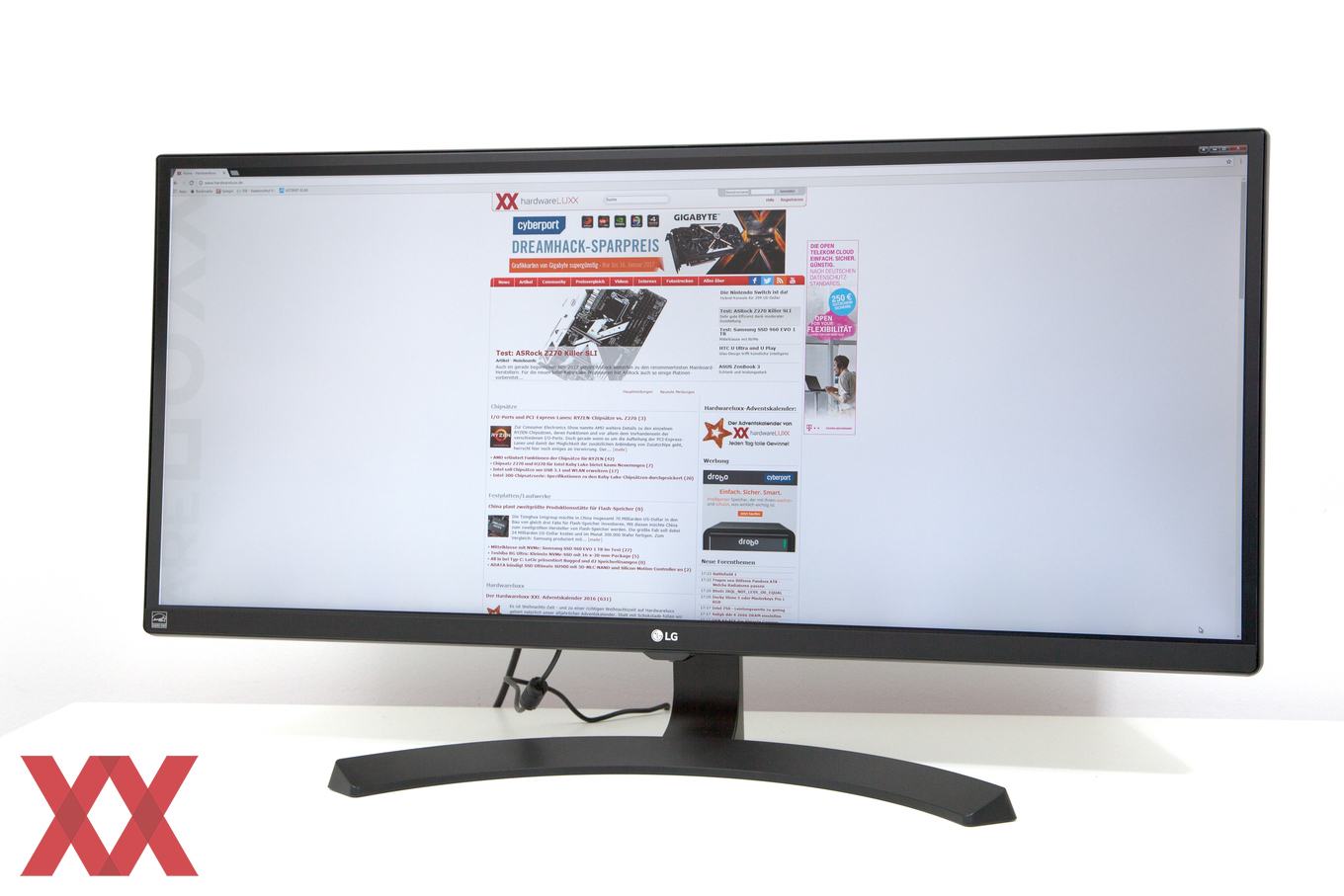 LG 34UB88 im Test BusinessDisplay mit Thunderbolt im XXLFormat