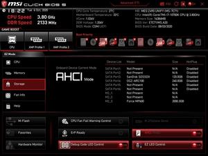 Der UEFI-EZ-Mode beim MSI MEG Z490 UNIFY