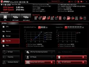 Der UEFI-EZ-Mode beim MSI MEG Z490 UNIFY