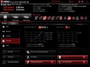 Der UEFI-EZ-Mode beim MSI MEG Z490I UNIFY