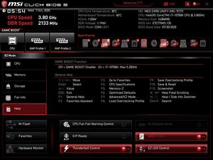 Der UEFI-EZ-Mode beim MSI MEG Z490I UNIFY