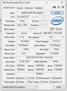 Intel Core i7-1065G7 im Lenovo Yoga 940