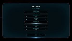 Mass Effect: Andromeda Grafikeinstellungen
