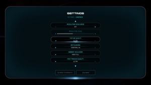 Mass Effect: Andromeda Grafikeinstellungen
