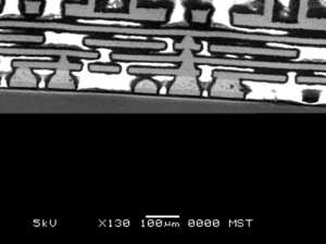 Intel Core i7-8700K unter dem Rasterelektronenmikroskop