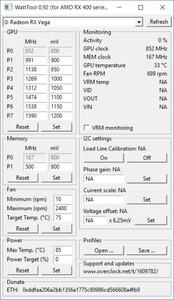 Undervolting der Radeon RX Vega