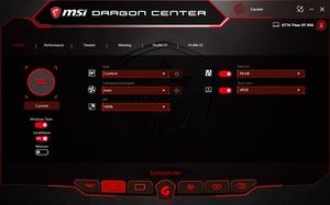 Die Software des MSI GT76 Titan DT 9SG Die Software des MSI GT76 Titan DT 9SG