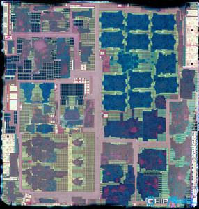 Die-Shots des Samsung Exynos 9820 (Bild: ChipRebel)