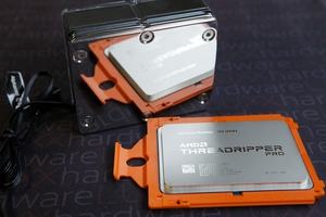 AMD Ryzen Threadripper Pro 3995WX und Alphacool Eisblock XPX Aurora PRO