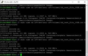 Synology HAT5300 8 TB Benchmarks RS820RP+
