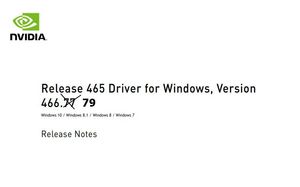 Nvidia GeForce 466.77 WHQL und 466.79 Hotfix