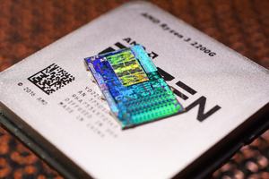 Die-Shots eines AMD Ryzen 3 2200G Raven Ridge