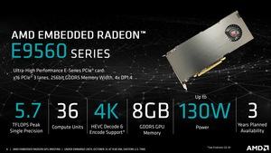 AMD Embedded Radeon E9560 und Embedded Radeon E9390