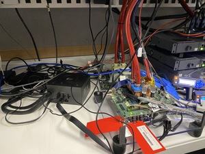 Xe-Testsystem im Folsom-Lab von Intel