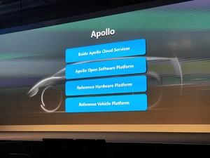 Baidu Apollo besteht aus vier Bausteinen