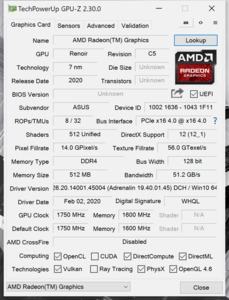 Die Software des ASUS ROG Zephyrus G14