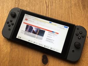 Browser-Trick - Hardwareluxx.de auf der Nintendo Switch