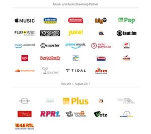 Deutsche Telekom: StreamOn Partner für Audio