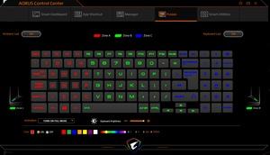 Die Software des Aorus 15-W9