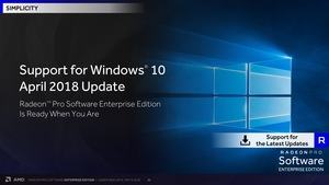 AMD Radeon Pro Software Enterprise Edition​ 18.Q2 WHQL