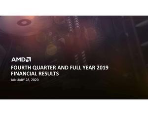 AMD Quartalszahlen Q4 2019