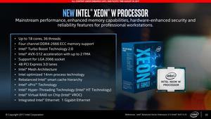 Intel Xeon W Pressdeck
