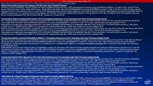 Intel 3rd Gen Xeon Scalable alias Cooper Lake Pressdeck