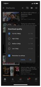 YouTube Premium 1080p Video Download