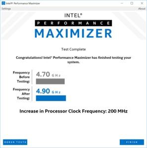 Intel Performance Maximizer