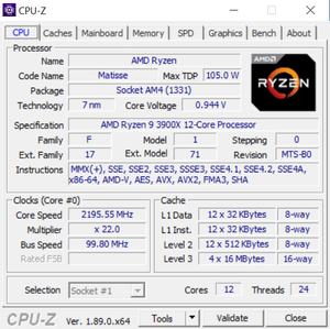 AMD Ryzen 9 3900X