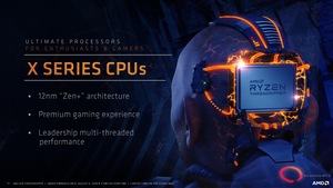 AMD Pressedeck zur Ankündigung der 2. Generation der Ryzen-Threadripper-Prozessoren