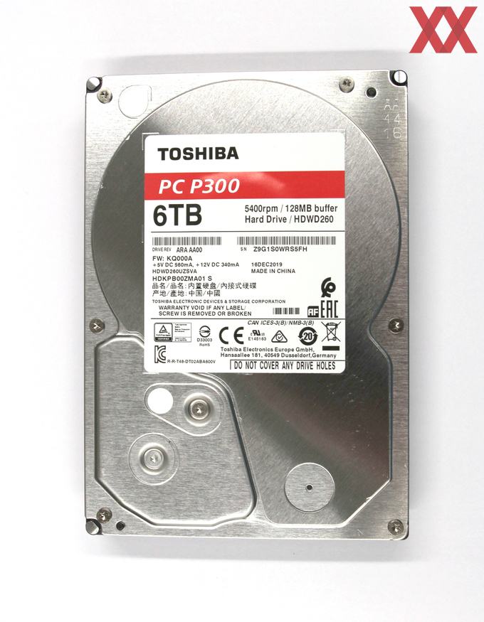 Toshiba PC P300 mit 6 TB im Test: sparsame Desktop-HDD mit SMR ...