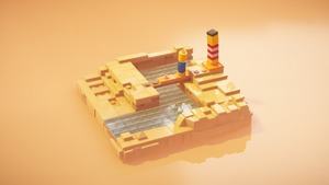 Lego Builder's Journey - Raytracing an
