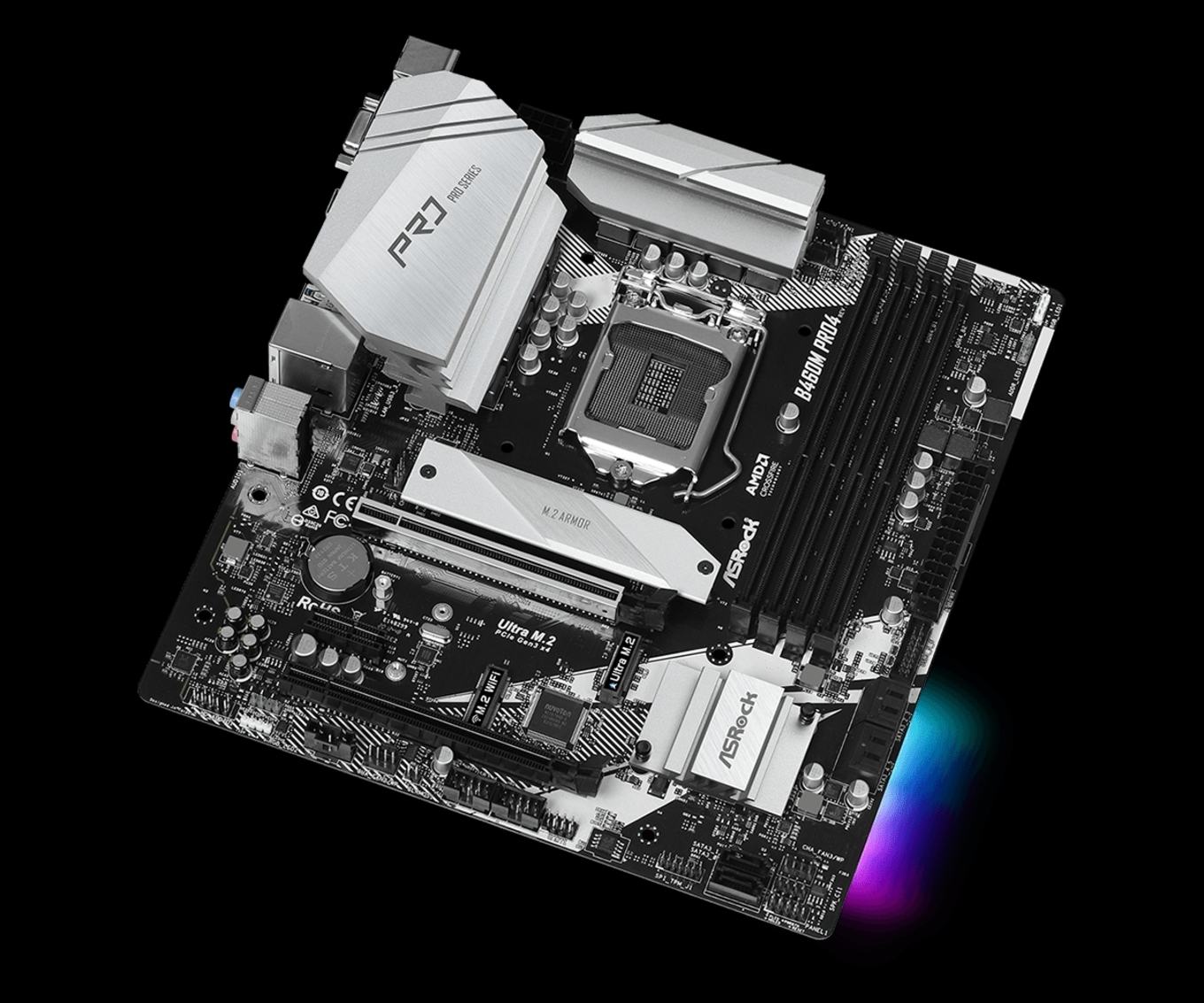 Плата asrock b460m pro4