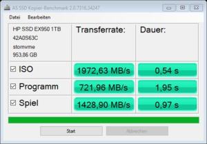 HP SSD 950 EX