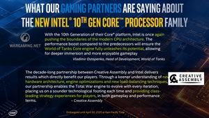 Intel Comet Lake-S Präsentation