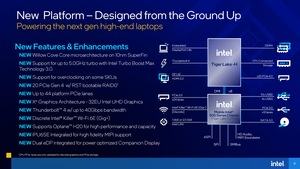 Intel Tiger Lake-H Präsentation