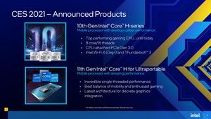 Intel Tiger Lake-H Präsentation