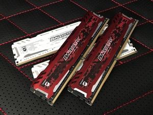 Crucial Ballistix DDR4-2666 16-GB-Kit